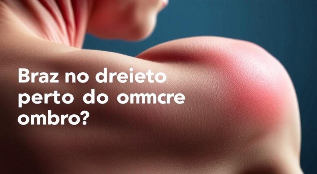 Dor no braço direito perto do ombro: O que pode ser? Dor no braço direito perto do ombro