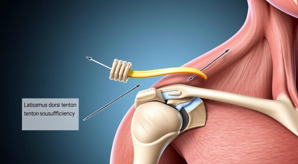 Transferência tendinosa latissimus dorsi para insuficiência do manguito Transferência tendinosa latissimus dorsi para insuficiência do manguito