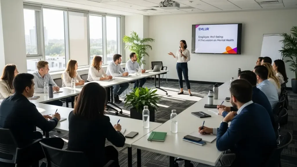 Emlur realiza roda de conversa sobre saúde mental de servidores Emlur realiza roda de conversa sobre saúde mental de servidores